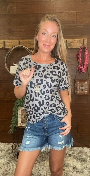 Kaylee Animal Print Shirt