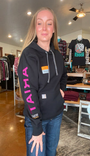 Womens Rebar Graphic Hoodie