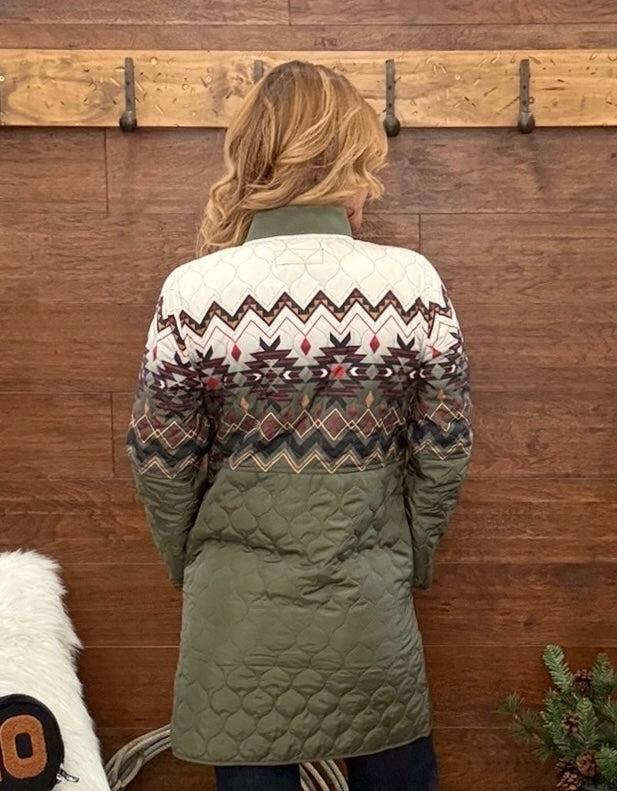 Sheridan Quilted Border Jacket