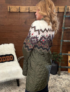 Sheridan Quilted Border Jacket