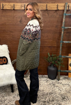 Sheridan Quilted Border Jacket