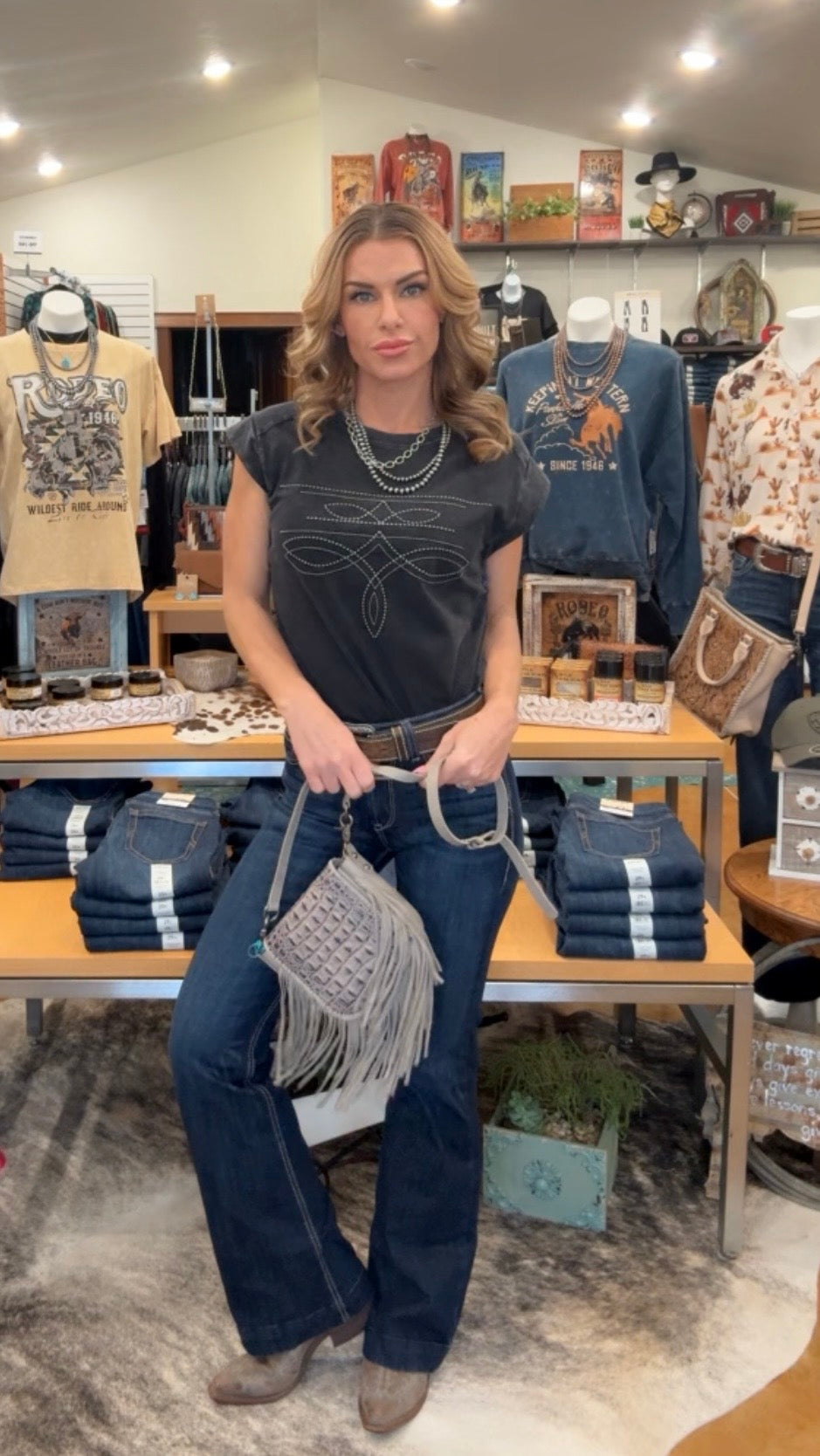 Boot Stitch Jersey Tee