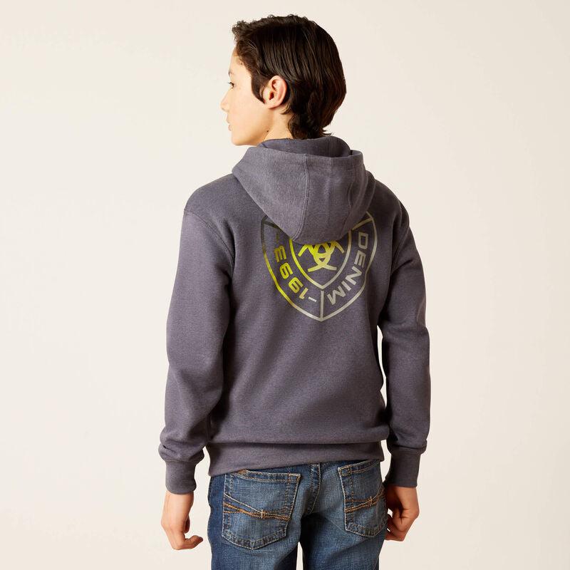 Ariat Boys Gradient Badge Hoodie