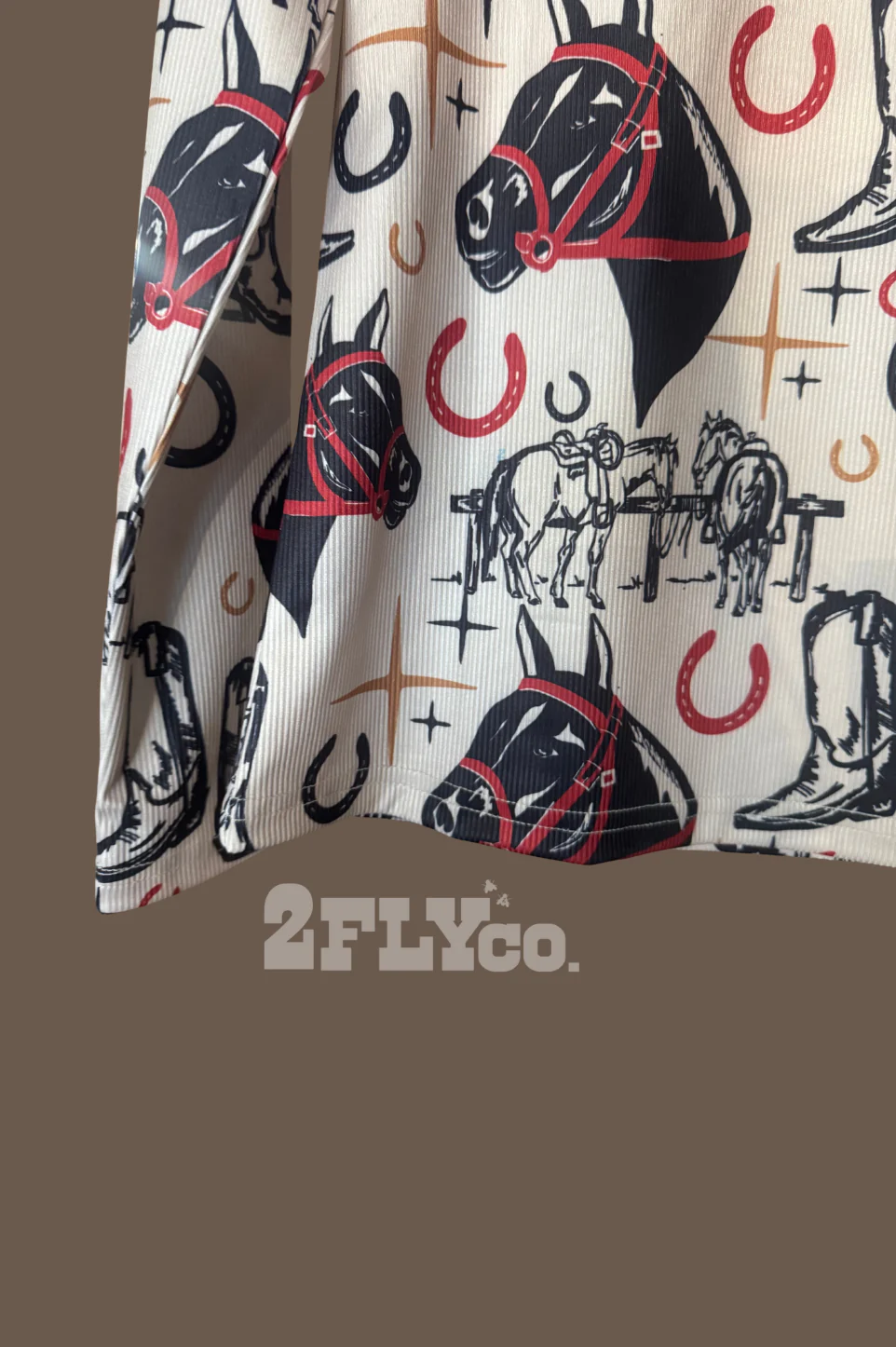 HEAD OVER HEELS LONG SLEEVE RIBBED TOP