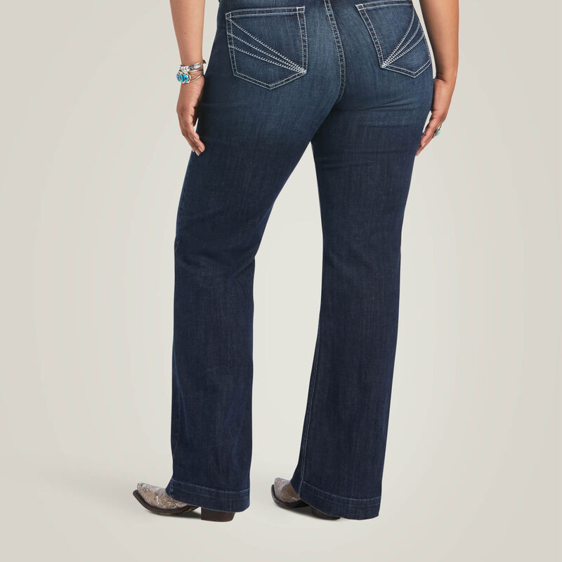 Ariat Trouser Perfect Rise Aisha Wide Leg Jean Plus