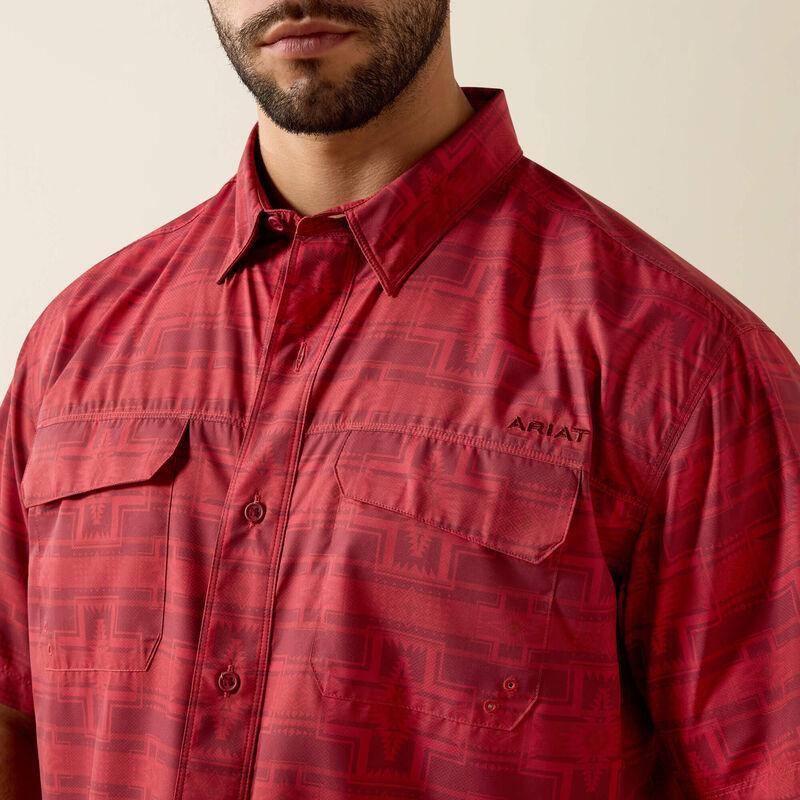 Mens Ariat Printed VentTEK Outbound Classic Fit Shirt