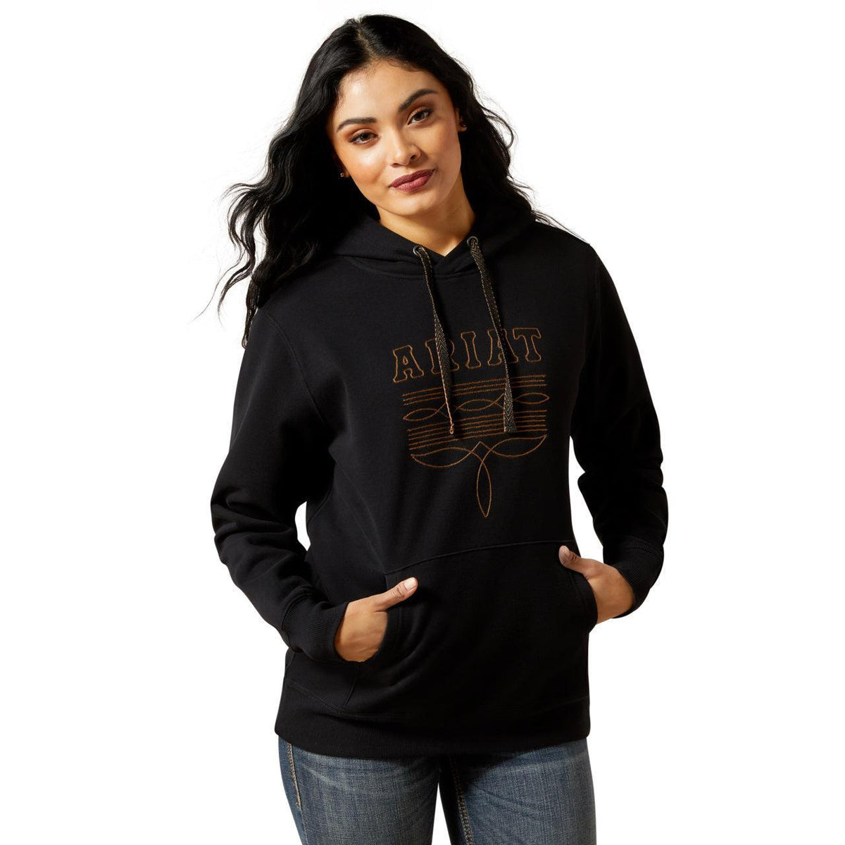 Womens Ariat Booted Logo Hoodie