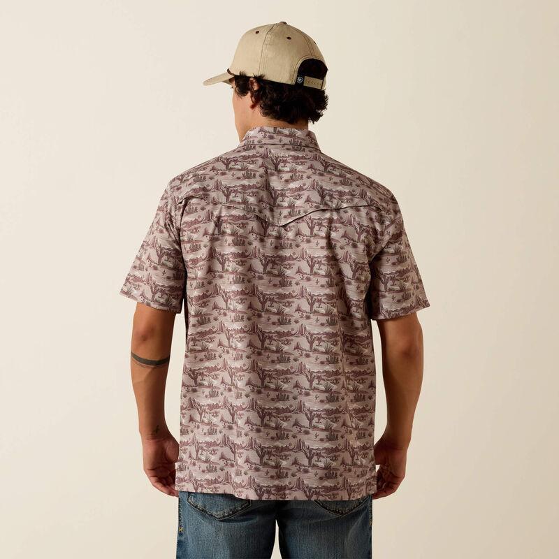 Printed VentTEK Western Yoke Classic Fit Snap Shirt