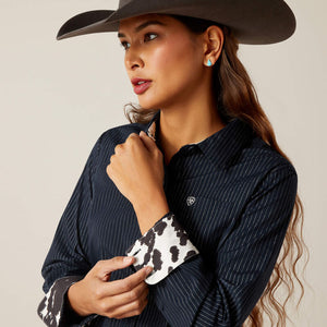 Ariat Kirby Stretch Shirt-Salute/Silver