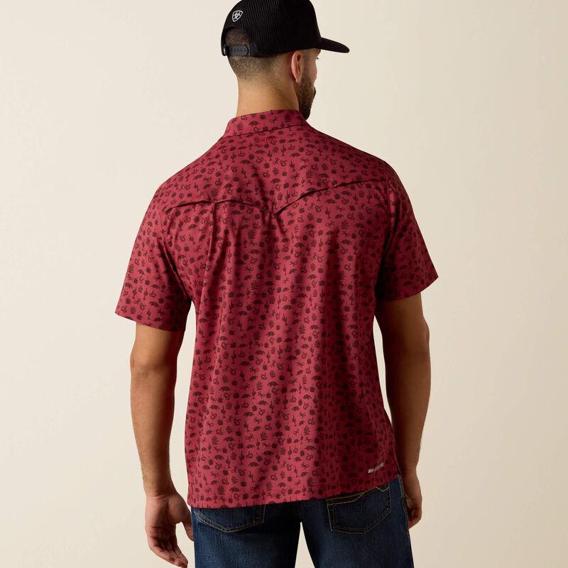 Printed VentTEK Western Yoke Classic Fit Snap Shirt