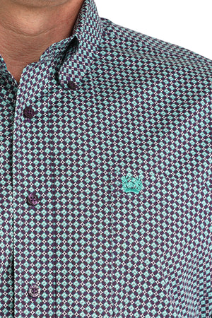 Cinch Men’s Long Sleeve Classic Print