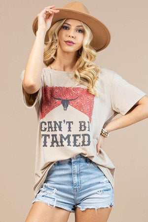 Nicole Western Graphic Relaxed T-Shirt