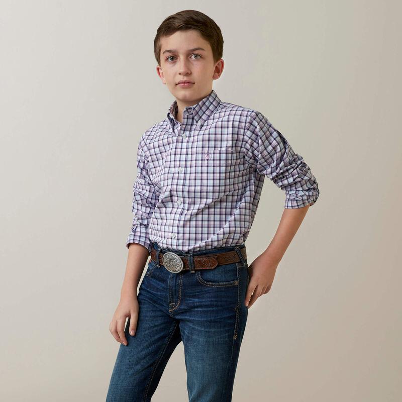 Ariat Boys Pro Series Meir Classic Fit Shirt