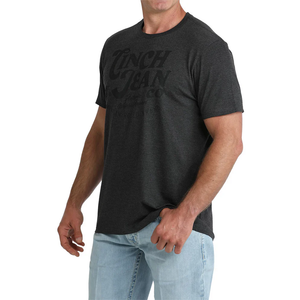 Cinch Men's Charcoal Logo Tee Shirt