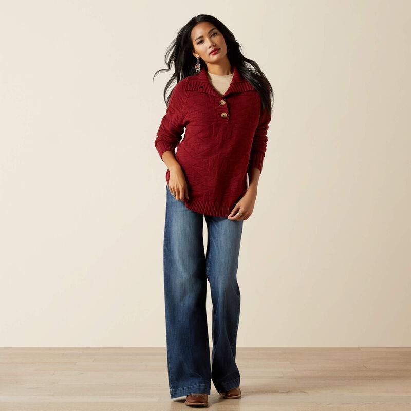 Women’s Ornate Pullover Sweater