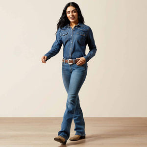 Ariat Mid Rise Aisha Boot Cut Jean