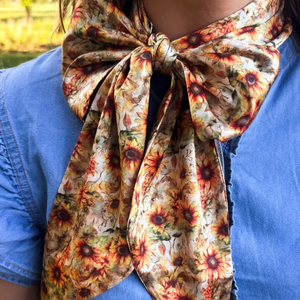Sunflower Shine Latigo Scarf