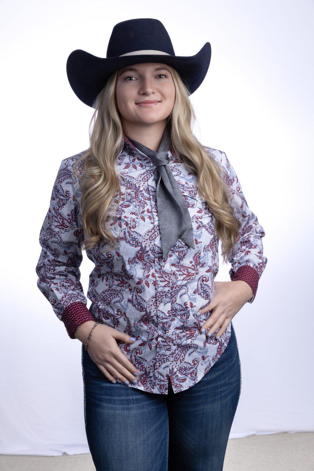 Charcoal patterned silk scarf