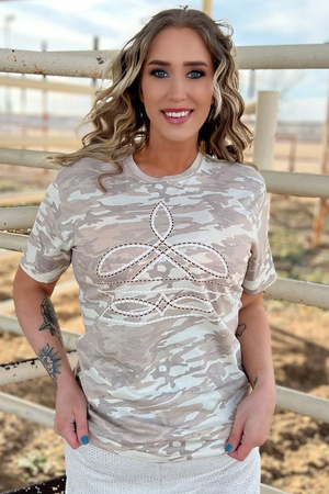 CAMO SANDS TEE