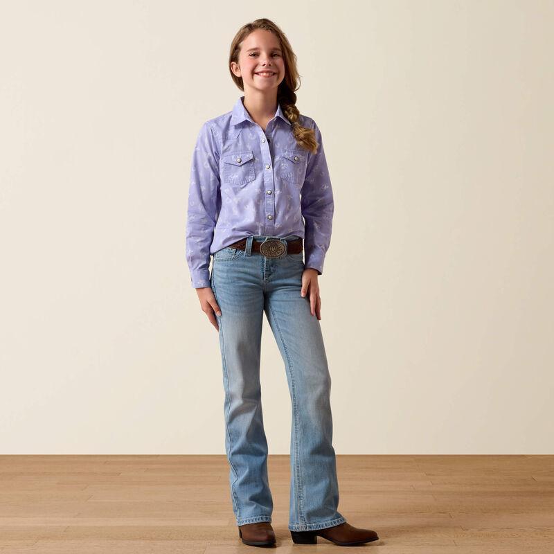 Ariat Girls Western Motifs Shirt