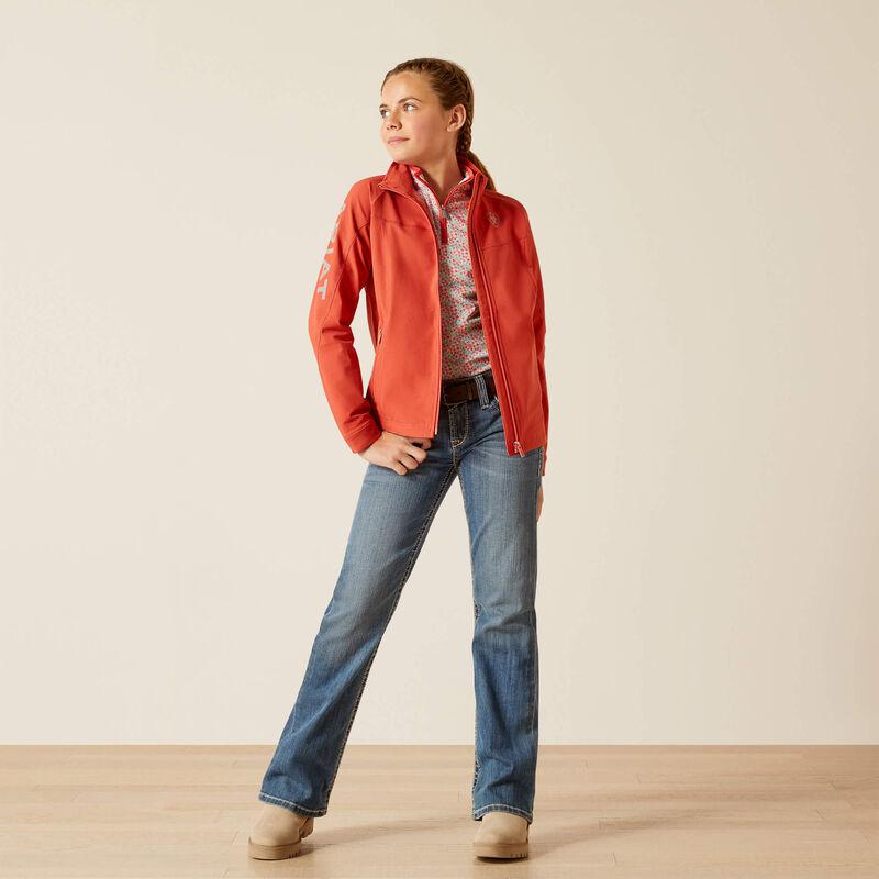 Girls Agile Softshell Waterproof Jacket