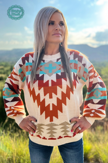 COUNTRY CLUB KNIT SWEATER