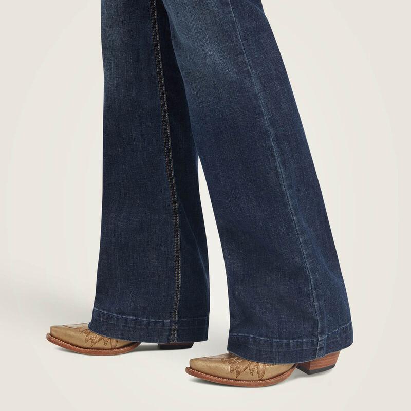 Ariat Trouser Perfect Rise Maggie Wide Leg Jean Plus