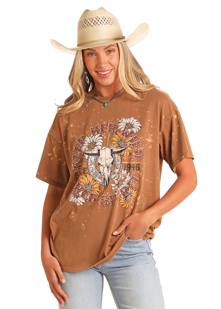 Keep Her Wild Oversized Tee