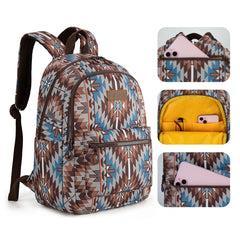 Wrangler Aztec Print Cambree Backpack