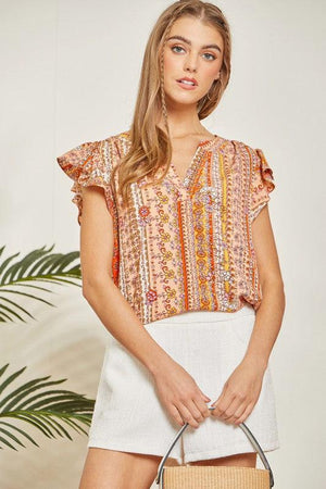 Frankie Floral Flowy Top