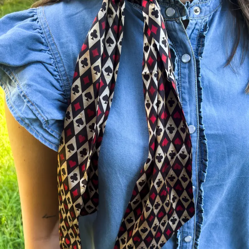 Wild Card Latigo Scarf