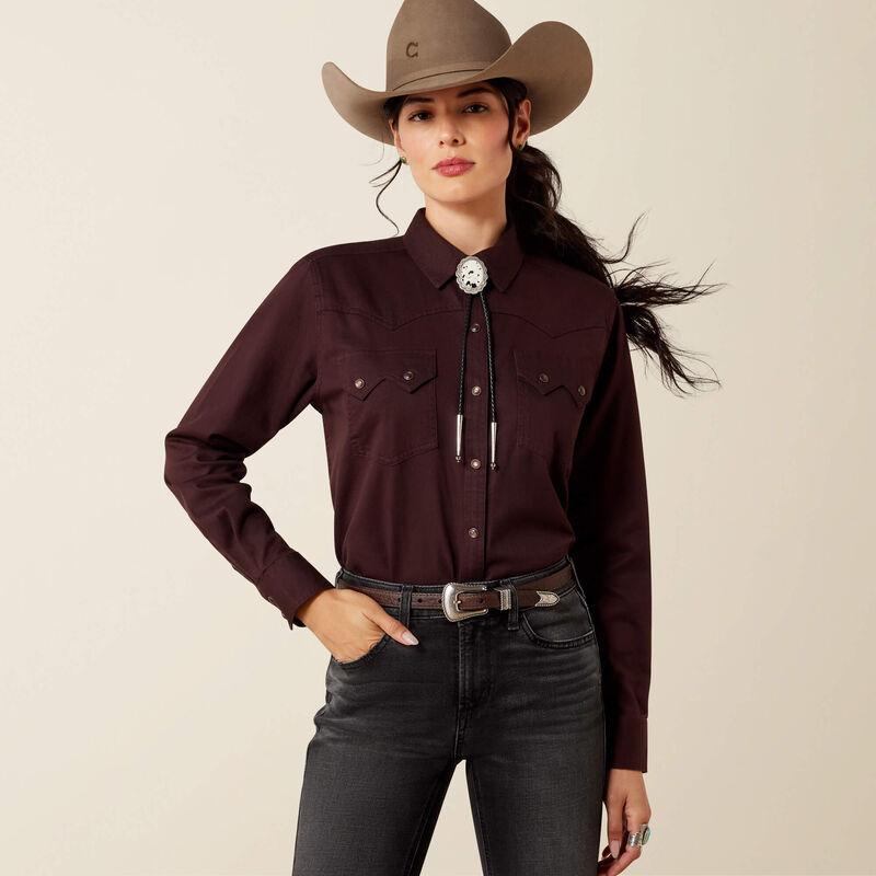 Womens Ariat Earthbound Western Snap Shirt