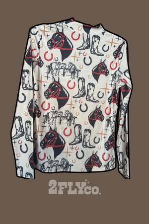 HEAD OVER HEELS LONG SLEEVE RIBBED TOP