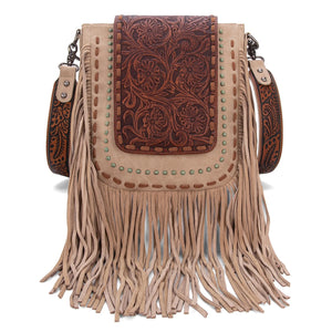 Trinity Ranch Floral Tooled Concealed Carry Crossbody