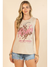 JENNIFER Rodeo Graphic Sleeveless Top