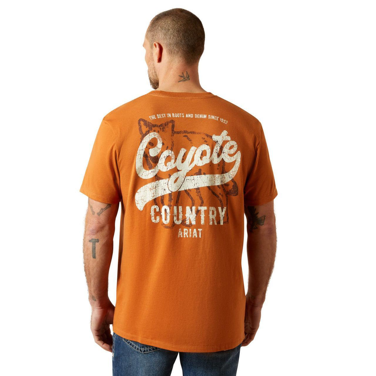 Mens Ariat Coyote Country T-Shirt
