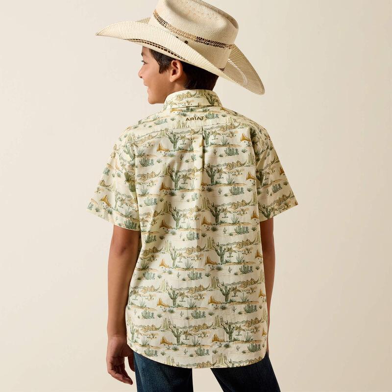 Ariat Boys Sable Shirt Scenic Print