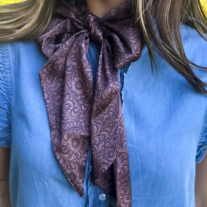 Bronzed Bloom Latigo Scarf