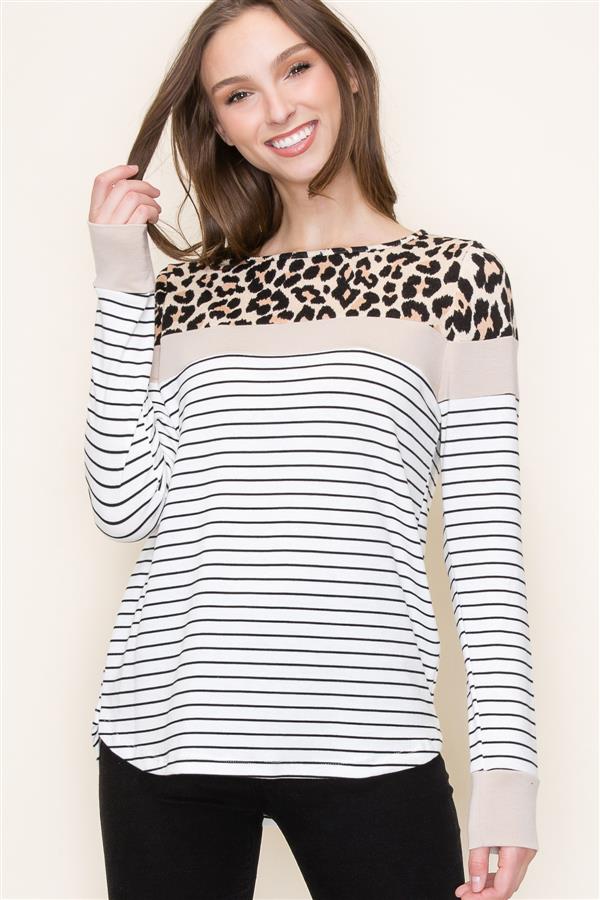 Adele Long Sleeve Knit Top