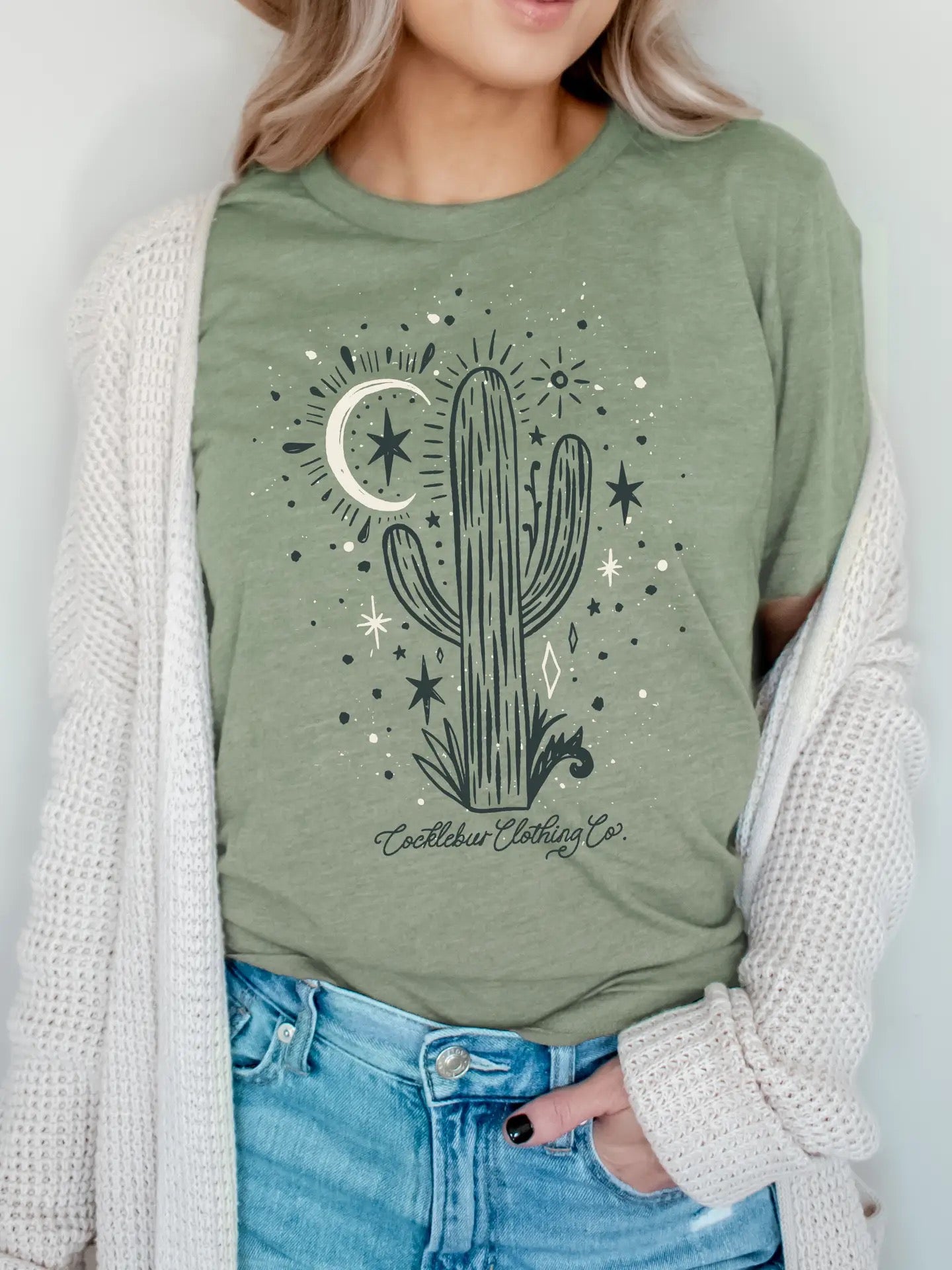 Boho Cactus Graphic Tee
