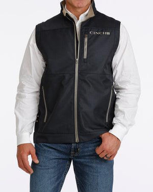 Cinch Men's Navy Bonded Vest