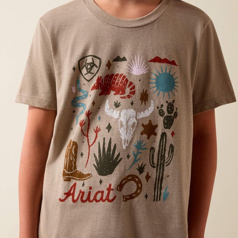 Ariat Girls Western Collage T-Shirt