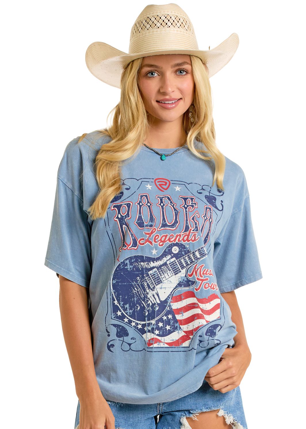 Oversized Rodeo Legends Graphic Tee