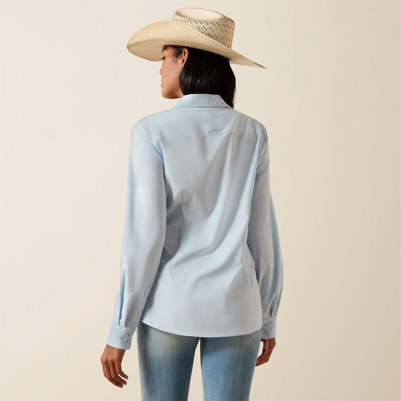 Light blue long sleeve button down shirt