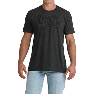 Cinch Men's Charcoal Logo Tee Shirt