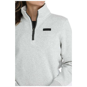 Cinch Women's Long Sleeve 1/4 Zip Pull Over