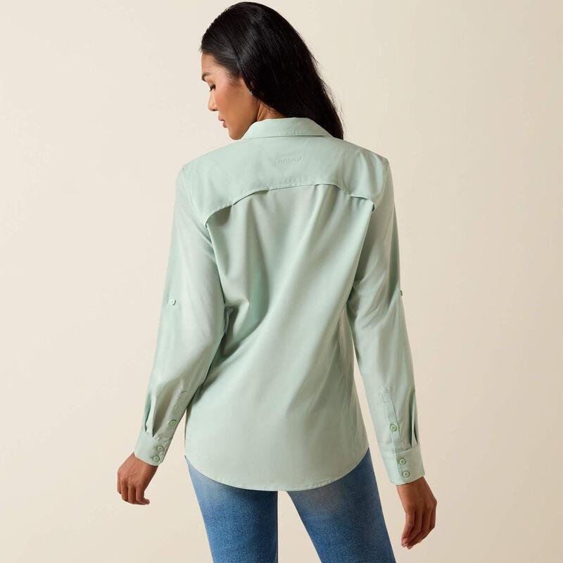 Light green button-up shirt 