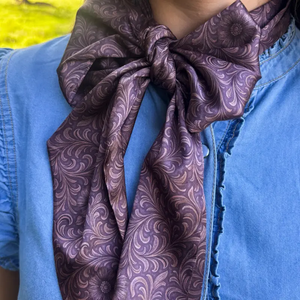 Bronzed Bloom Latigo Scarf