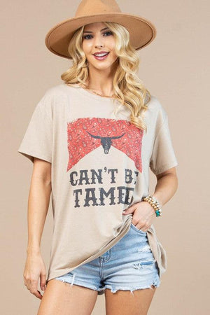 Nicole Western Graphic Relaxed T-Shirt