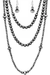 WESTERN NAVAJO PEARL LAYER NECKLACE SET